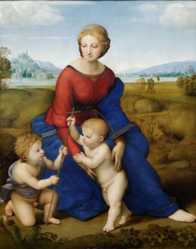 La Madone des prés - Raffaello Sanzio Raphael